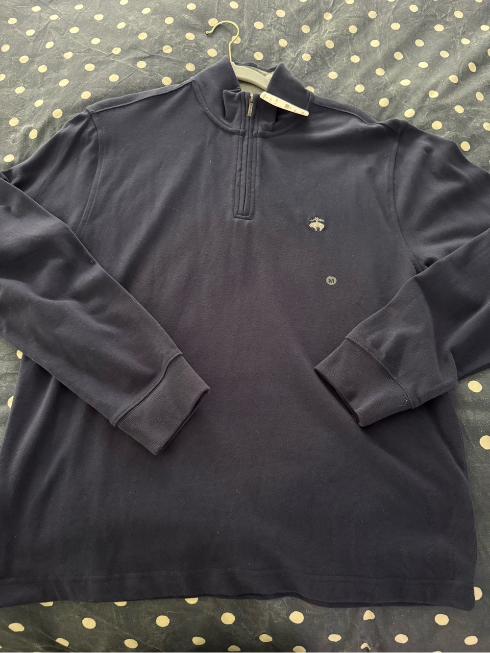 NWT Men’s Brooks Brothers 1/4 zip size Medium
